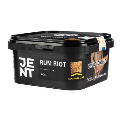 Табак JENT Alcohol Line Rum Riot (Ром) 200 г