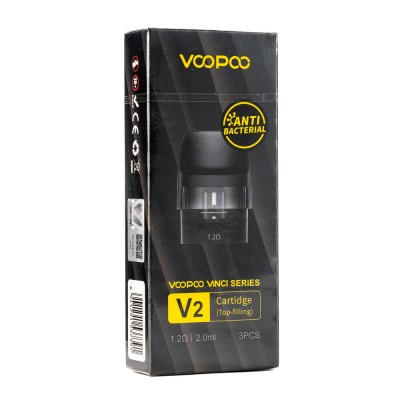 Картридж VOOPOO Drag Nano 2 | Vinci Pod V2 2ml 1.2ohm (в упаковке 3 шт)