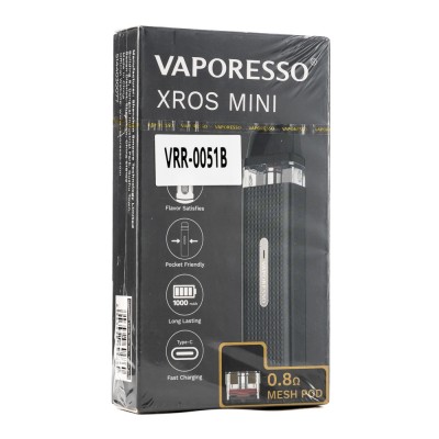 POD Система Vaporesso XROS 3 Mini Kit 1000mAh Space Grey