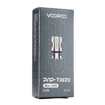 Упаковка испарителей Voopoo PnP TW20 0.2 ohm Coil (в упаковке 5 шт)