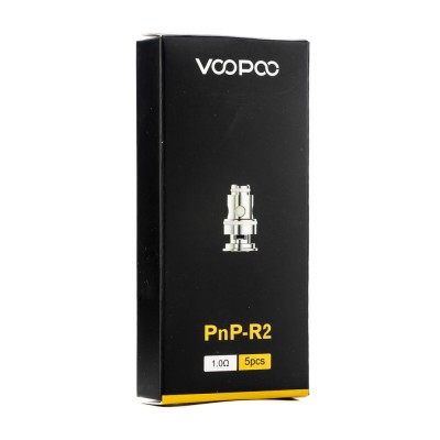 Упаковка испарителей Voopoo PnP R2 1.0 ohm Coil (в упаковке 5 шт)