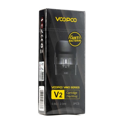 Картридж VOOPOO Drag Nano 2 | Vinci Pod V2 2ml 0.8 ohm (в упаковке 3 шт)