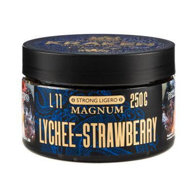 Табак Kraken (Кракен) Strong L11 Lychee Strawberry (Личи клубника) 250 г