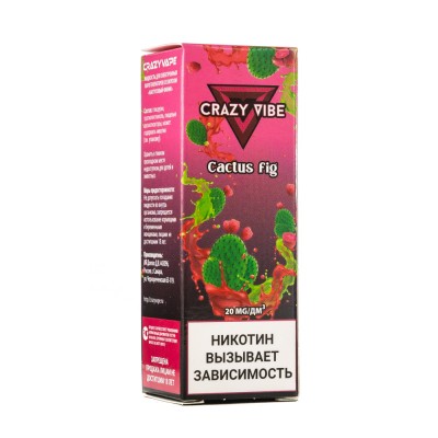 MK Жидкость Crazy Vibe Cactus Fig 2% 10 мл PG 50 | VG 50