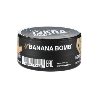 Табак Iskra Banana Bomb (Булочка с бананом и корицей) 25 г