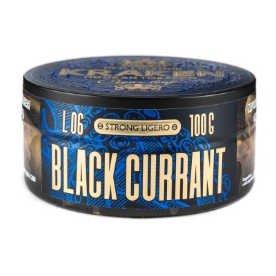 Табак Kraken (Кракен) Strong L06 Black Currant (Черная смородина) 100 г