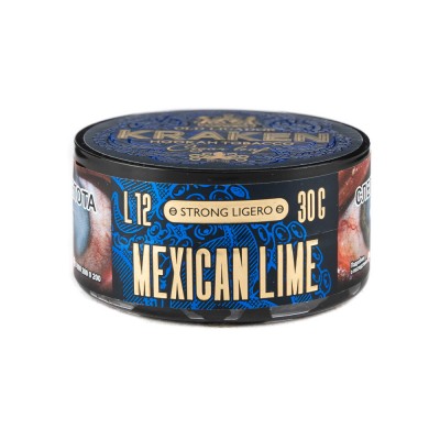 Табак Kraken (Кракен) Strong L12 Mexican Lime (Мексиканский лайм) 30 г