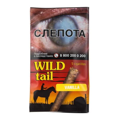 Сигарилла Wild Tail Vanilla (Ваниль) 5 шт (в пачке)