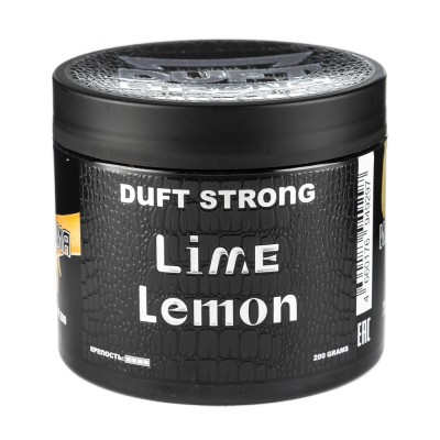 Табак Duft Strong Lime Lemon (Лимон лайм) 200 г