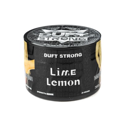 Табак Duft Strong Lime Lemon (Лимон лайм) 40 г