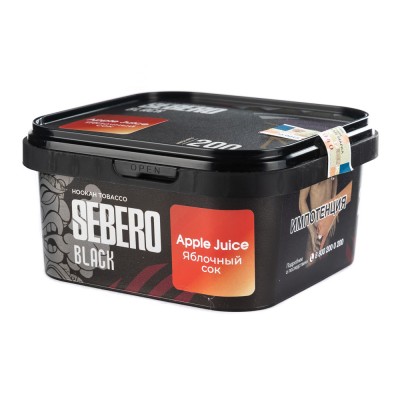 Табак Sebero Black Apple Juice (Яблочный сок) 200 г